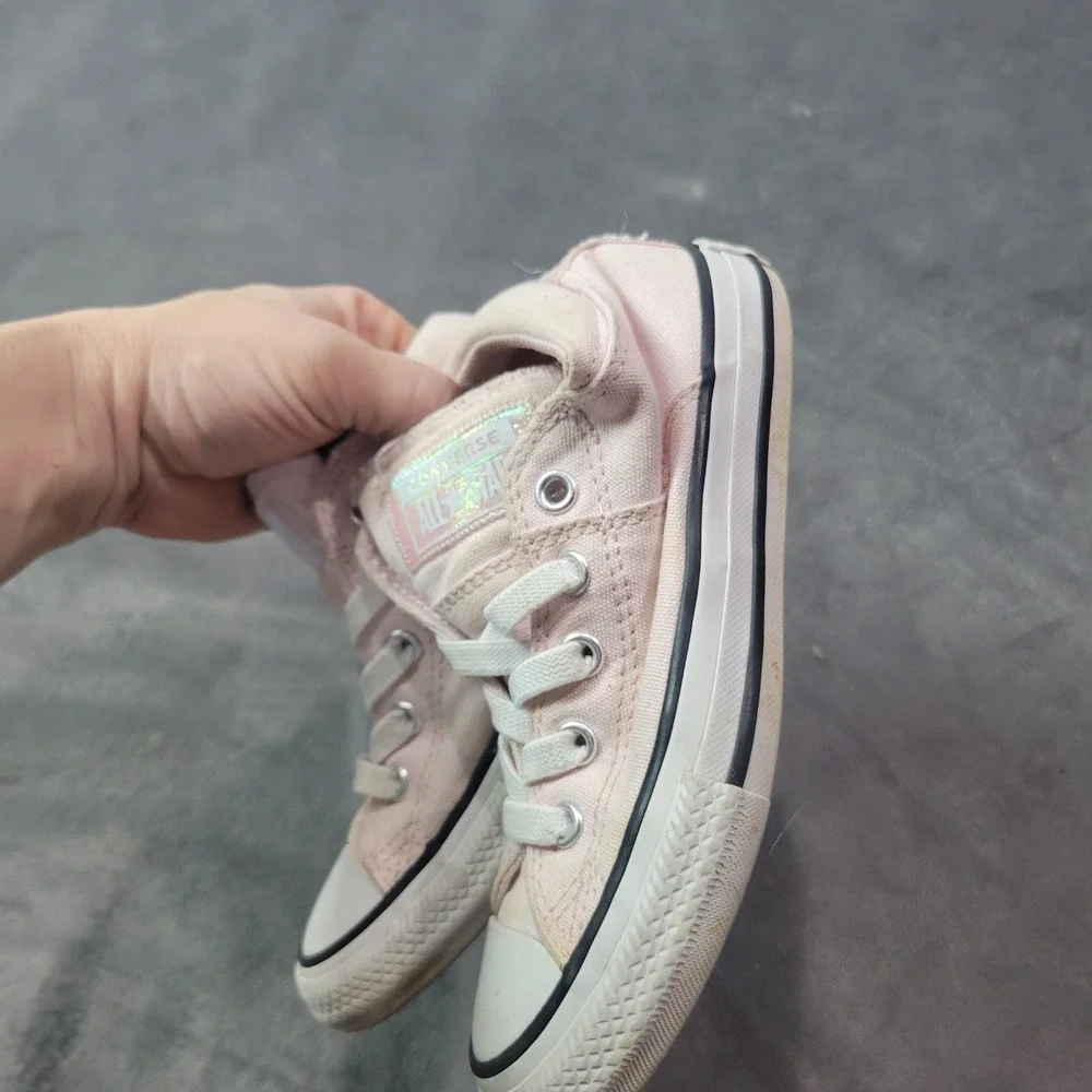 Converse Chuck Taylor All Star Madison Pink Iridescent Sneaker Womens 12 666302F